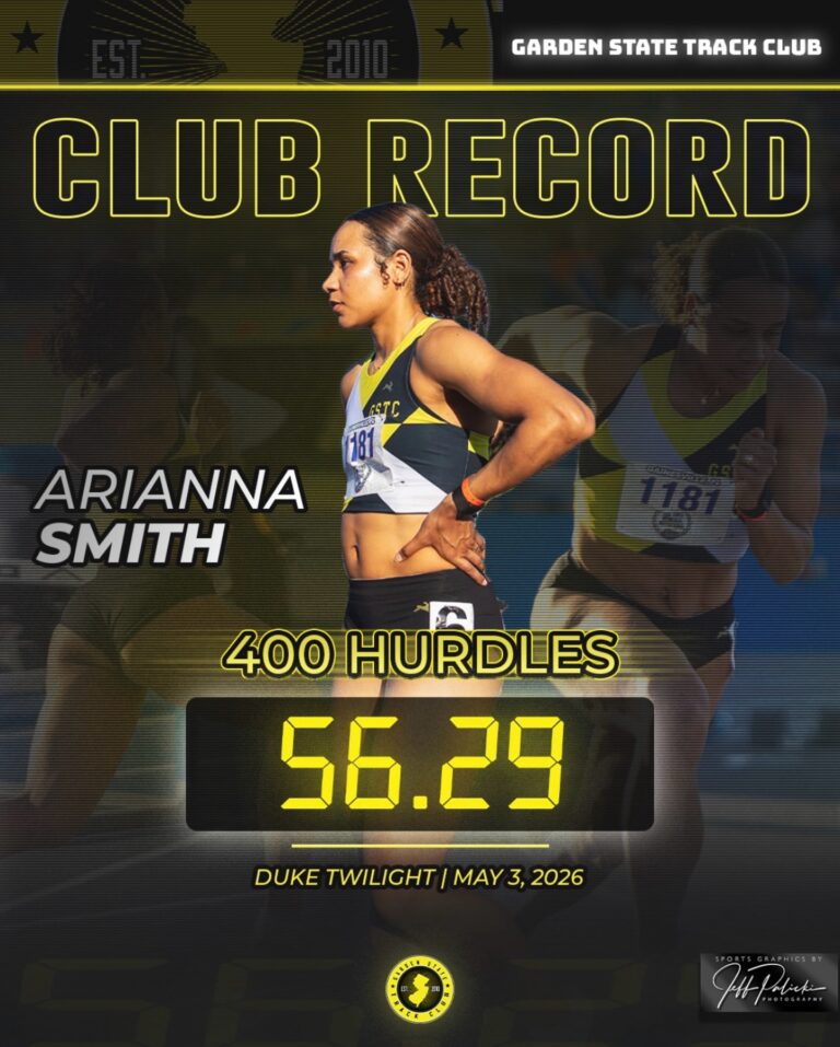 Congratulations to Arianna - what a performance last week at Duke!