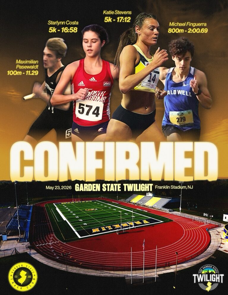 PR Season is here. Garden State Twilight May 23 | Franklin Stadium Pro | Open | Club | HS | MS | Masters World Athletics Sanctioned Sprints | Distance | Throws&hellip;