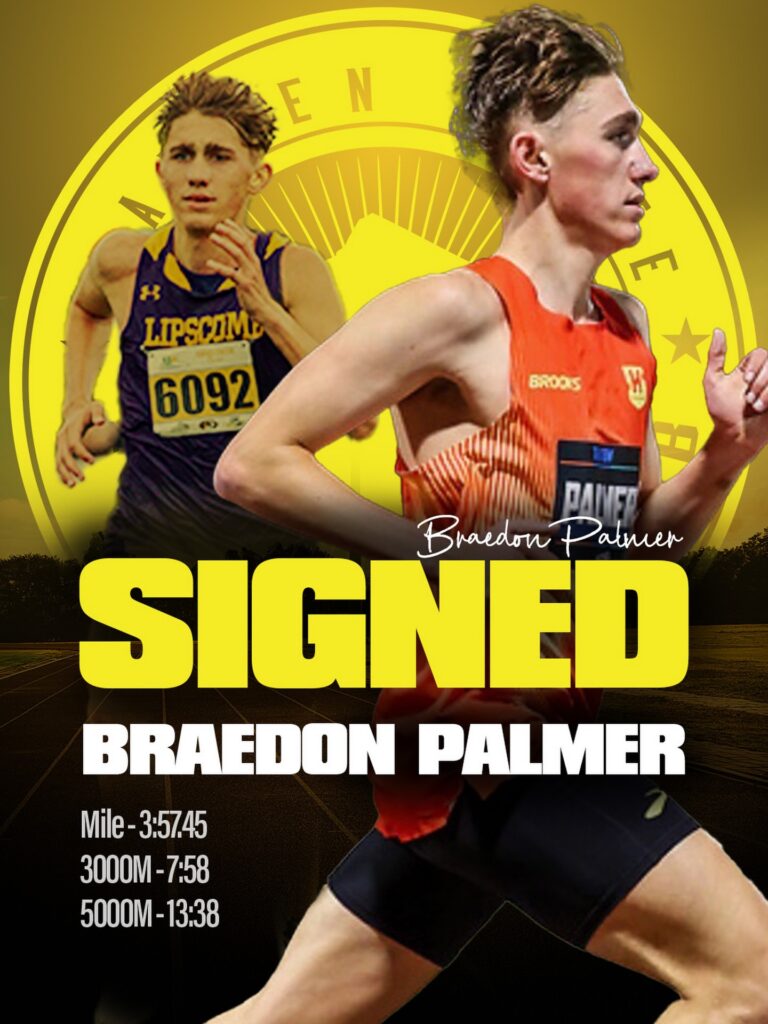 We’re excited to welcome the very talented Braedon Palmer, a proud @lipscombxctf alum, to the squad!