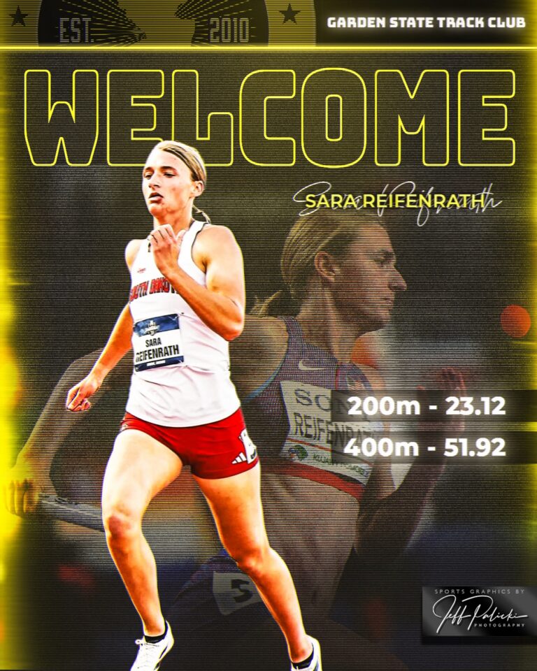We are super excited to welcome the super talented Sara Reifenrath, a proud alum of @sdcoyotesxctf , to the squad!